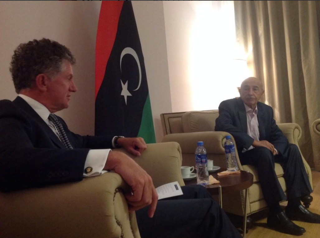 British Ambassador and UK Special Envoy in Tobruk
