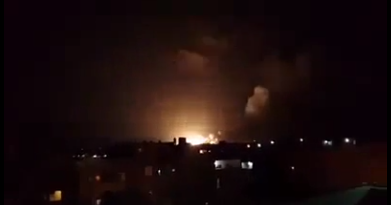 Massive explosions in Benghazi as weapons depot destroyed