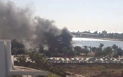 Explosion outside Benghazi’s Tibesti Hotel kills one, injures two