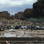 Light flooding in Benghazi causes havoc with mountains of waste