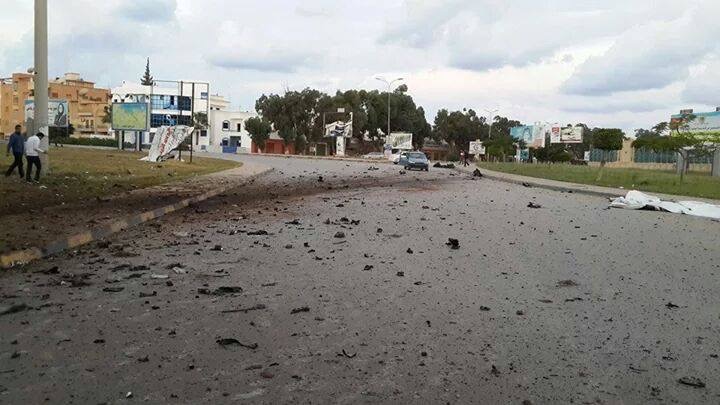 Massive explosion near Benghazi Medical Centre as city-wide clashes continue
