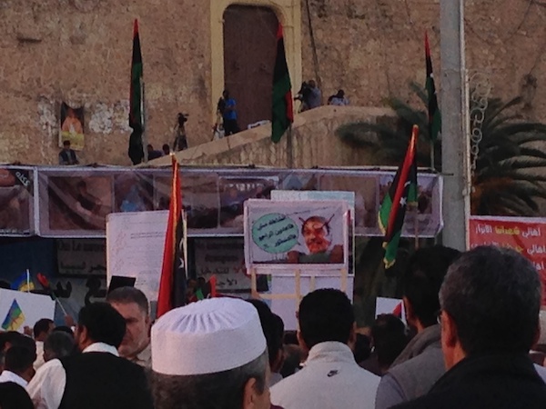 Demonstrators gather for 20th consecutive Tripoli protest