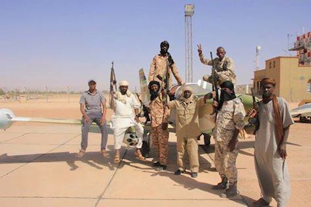 Tebus attack Tuaregs on Tendi Mountain