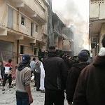 Derna strikes "mainly outside the town": report