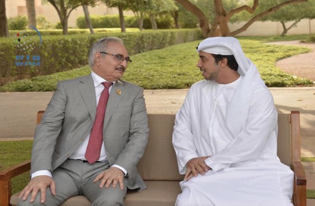 After Jordan, Hafter talks with UAE about military support