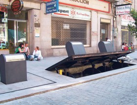 Tobruk’s trash bins go underground