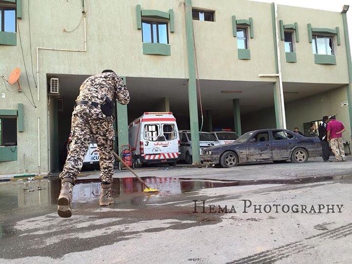 Three die when Benghazi Red Crescent post hit