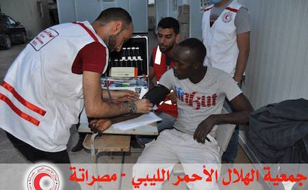 Libyan Red Crescent helps deport Senegalese nationals