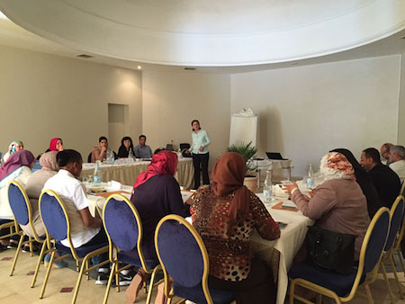 Libyans trained on dealing with violence in conflict zones