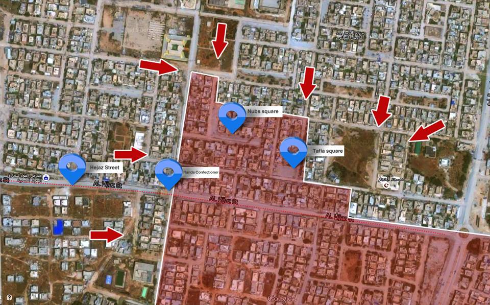 Army appears to be edging forwards in Benghazi