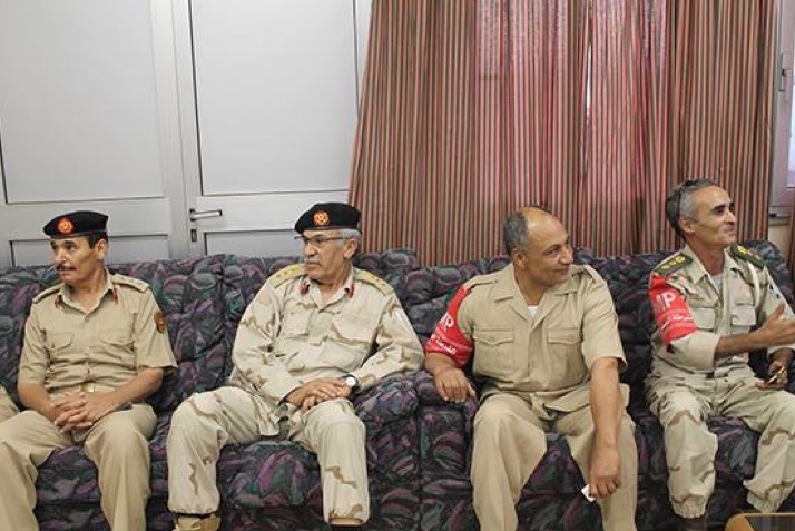 Western Libyan army chiefs meet in Jadu
