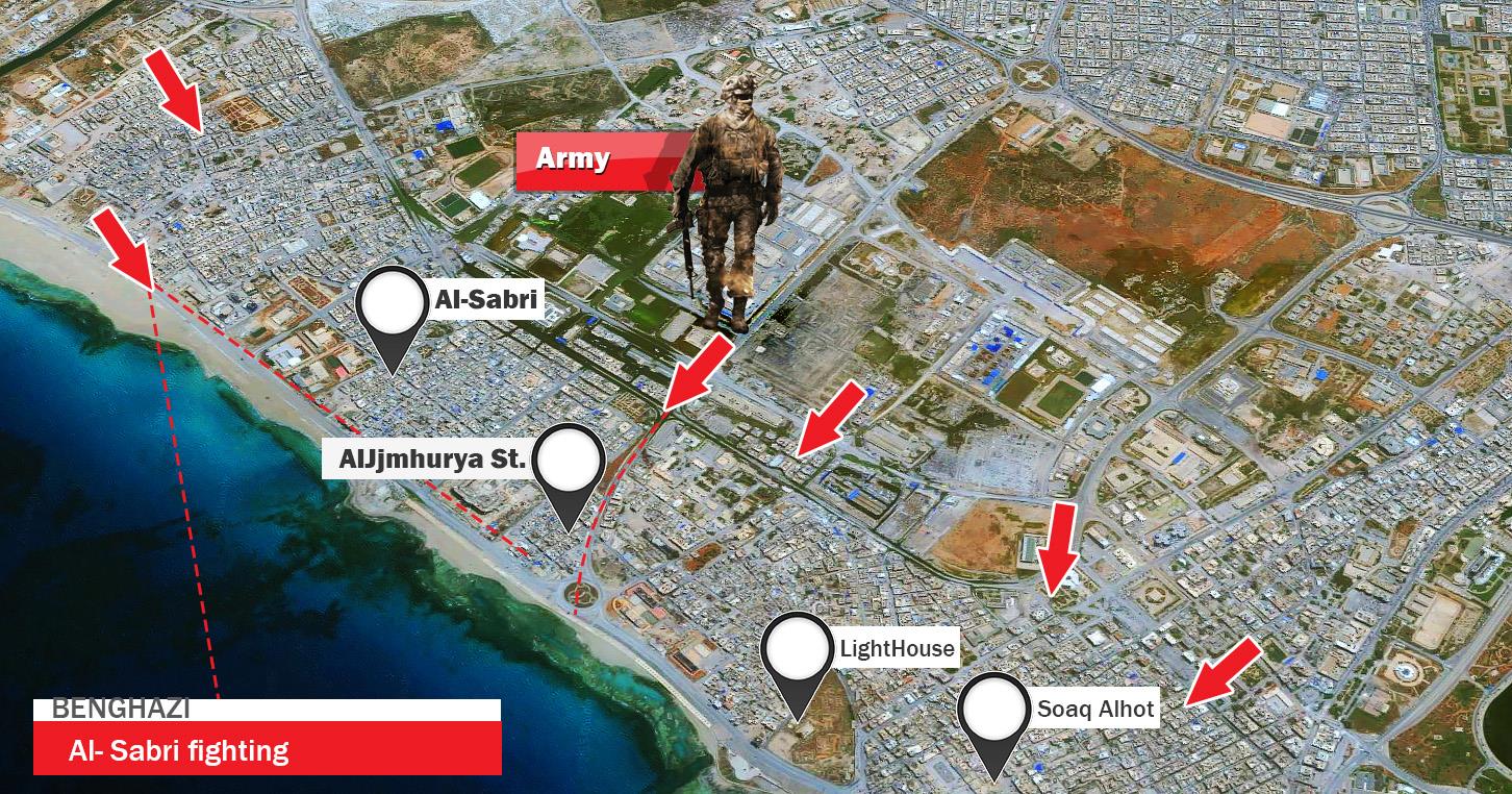 Army now focuses on Benghazi's Sabri district