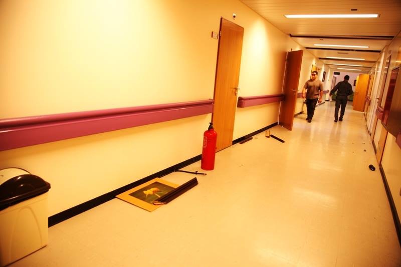 Angry gunmen wreck BMC department