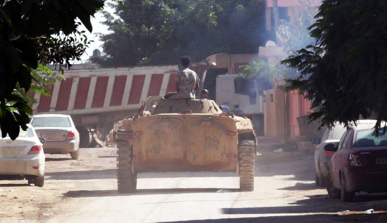 Benghazi's Leithi: Army makes first advance in two months