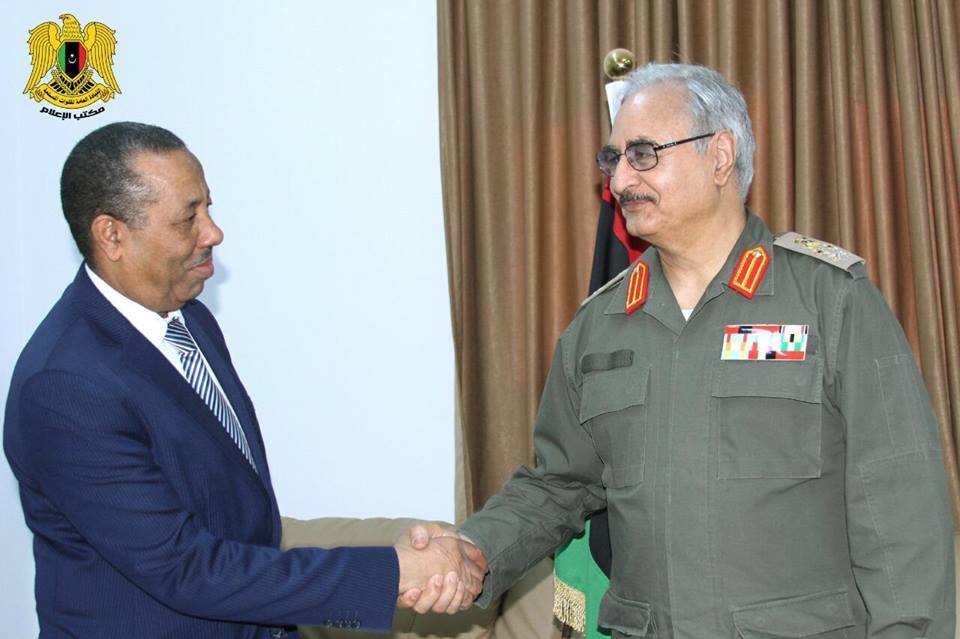 Small earthquake in Marj as PM and Hafter agree rapprochement