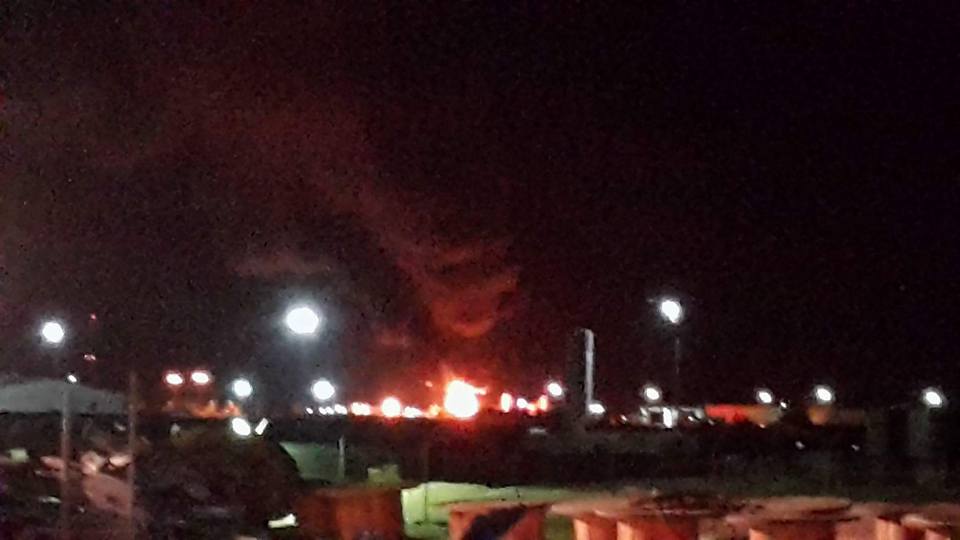 Oil tank fire at Abu Tifl brought under control