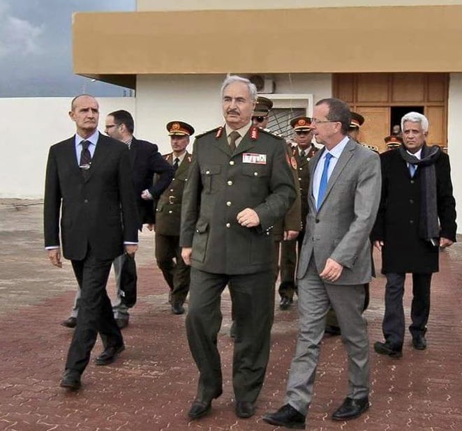 UNSMIL's Martin Kobler meets Khalifa Hafter in Marj