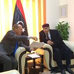 Kobler meets president and boycotting members of HoR in Shahat – but separately