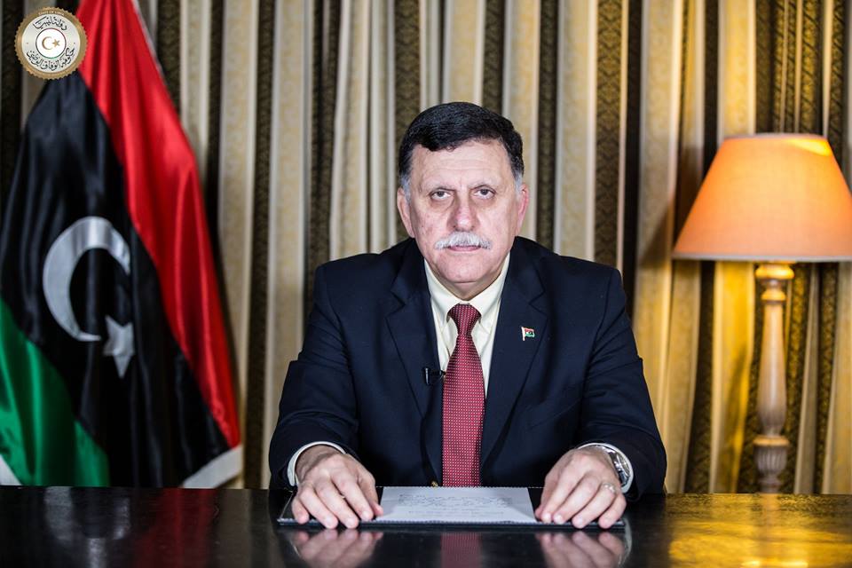 Serraj gives brief broadcast after the GNA agreement