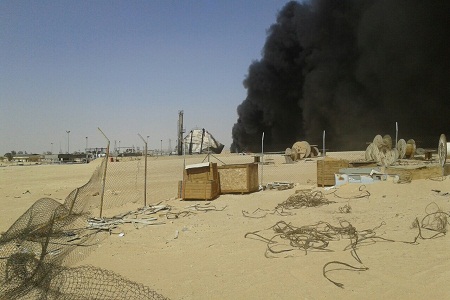 Fida oilfield attacked, IS blamed