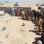 AGOCO officials inspect Sarir damage, pay respects to victims