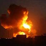 Benghazi air strikes tonight while a further mass grave is found