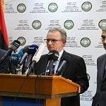 British, French and Spanish envoys in Tripoli visit
