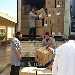 French medical aid delivered to Benghazi Medical Centre