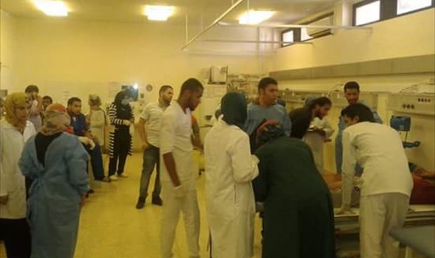 Benghazi shell kills three at busy junction