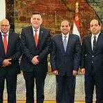 Egypt’s Sisi calls for end to Libya arms bans as Serraj visits Cairo, reaffirms support for Skhirat accord