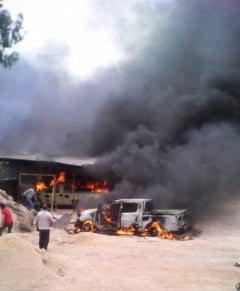 Violent clash blocks travellers at Garabulli