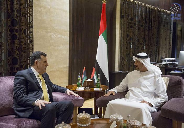 Serraj looks for support from UAE