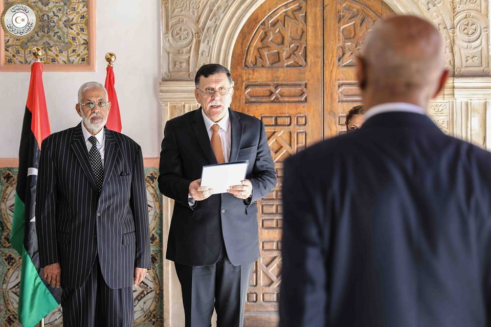 Ambassadors present credentials to Serraj