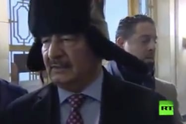 Hafter has high-level Moscow meets