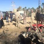 Terror bombing of Benghazi military funeral