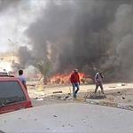 Benghazi children blown apart by car bomb near school