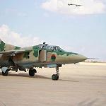 MIG 23 fighter plane crashes during training killing two pilots