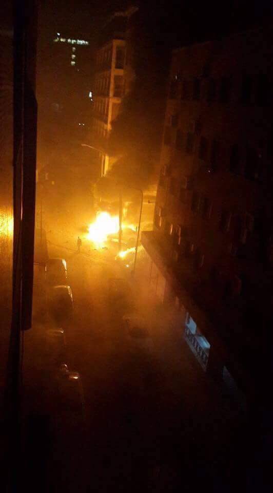 Car explodes in central Tripoli