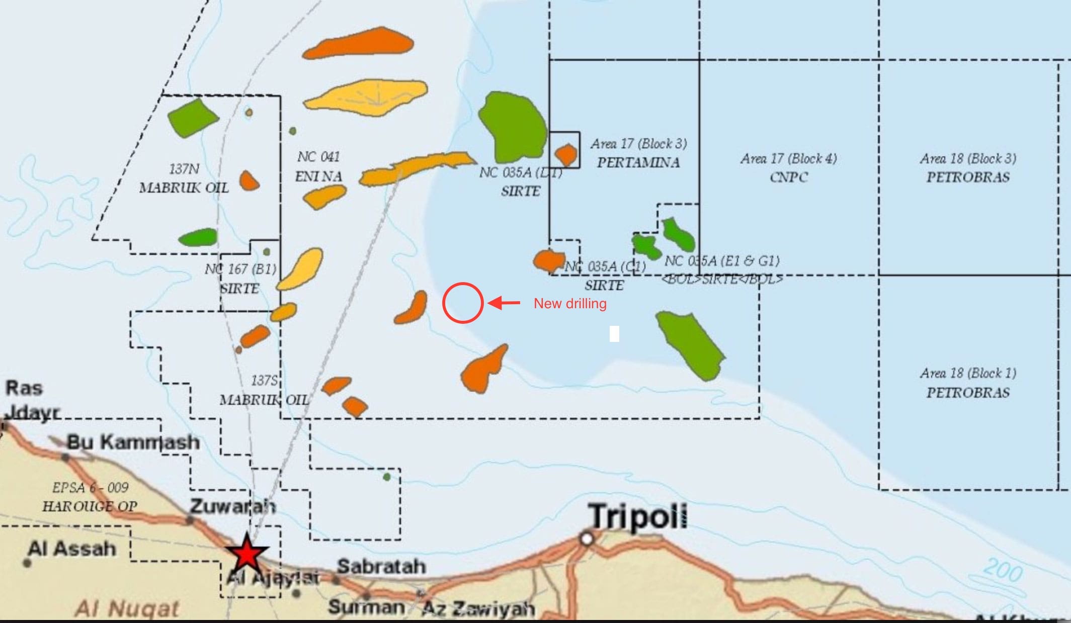 Eni drills new offshore gas well