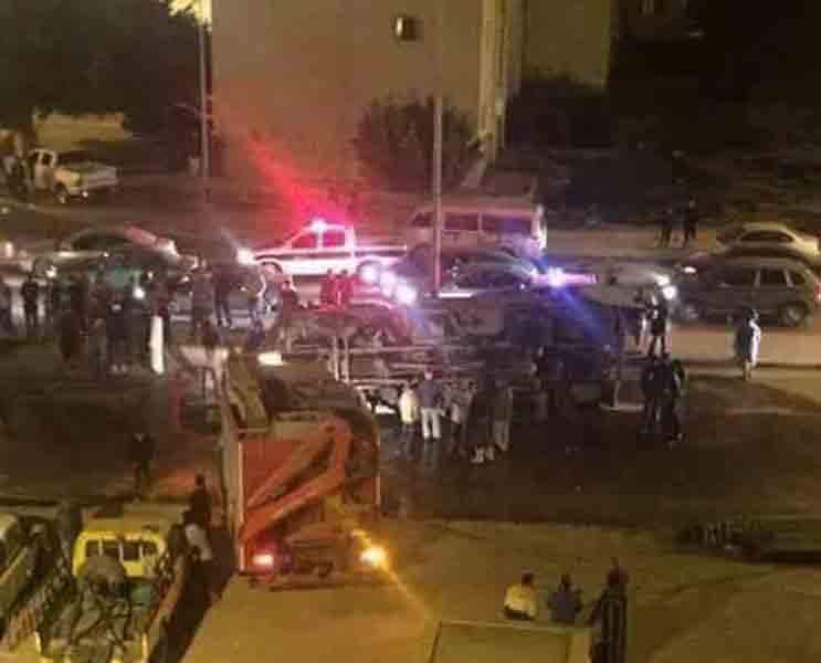 Fireman dies on way Benghazi university "murder" blaze