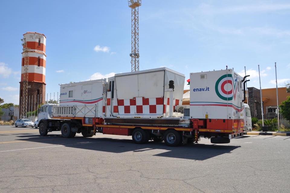 New mobile control tower arrives from Italy for Mitiga