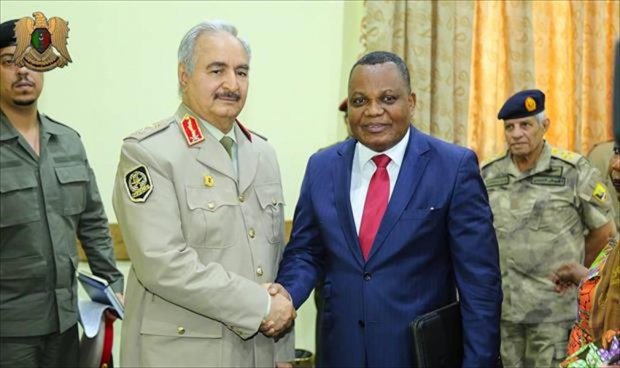 AU delegation wraps up its Libya visits with Hafter meeting