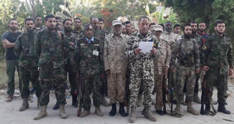 LNA closes down a Benghazi local defence militia