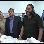 Benghazi mayor visits victims of car bomb that he escaped