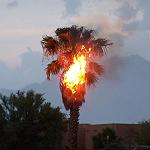 Oil crews battle fire near major producing field