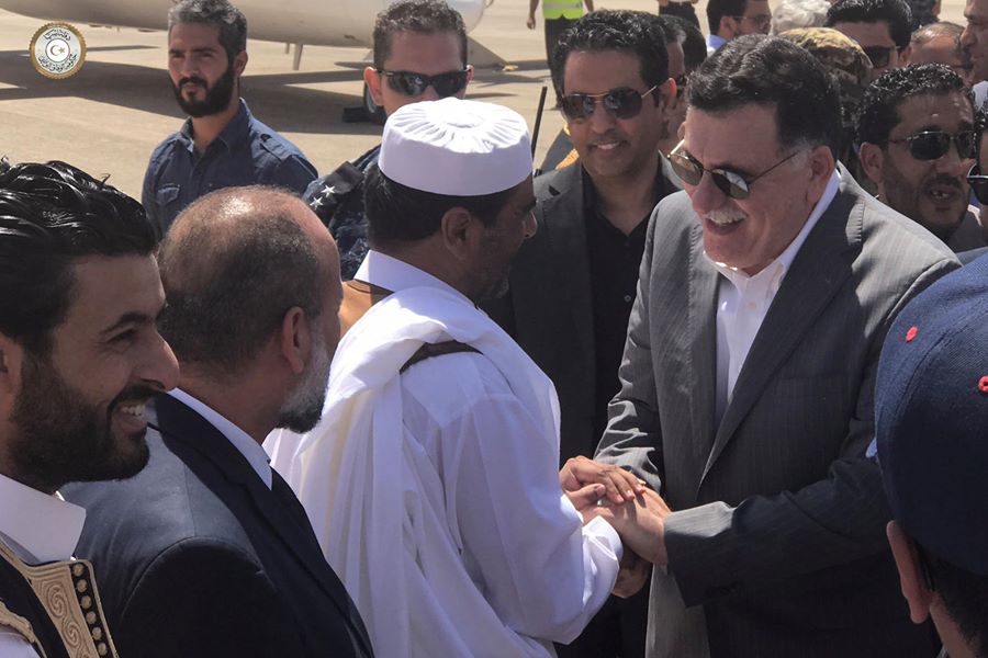 Serraj in talks in Zintan with mayor and councillors