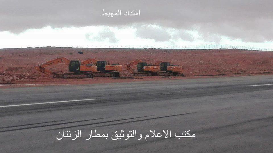 Zintan airport expansion makes fast progress
