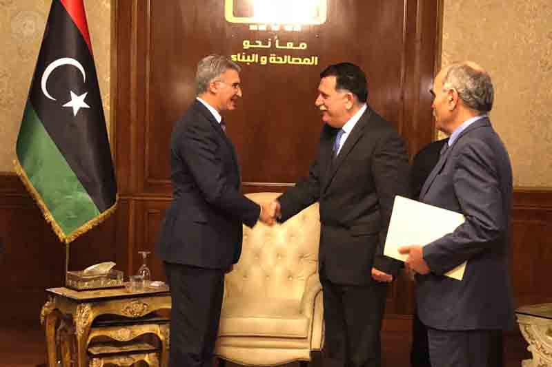 Maltese foreign minster in talks on oil smuggling with Serraj