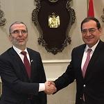 NOC's Sanalla in Cairo seeking Egyptian help