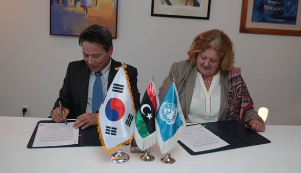 South Korea gives another $1.5 million for Libya projects